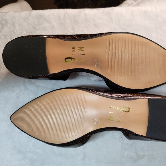 *New Low Price!* Mix no. 6 Fabiana Flats Purple Snake - Picture 9 of 10